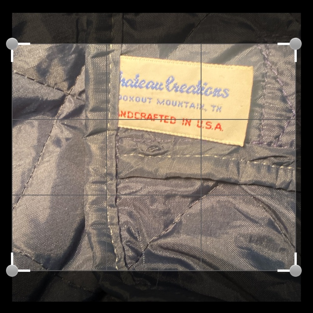 33D- GARMENT equestrian print garment bag, lined made in USA - Picture 5 of 5